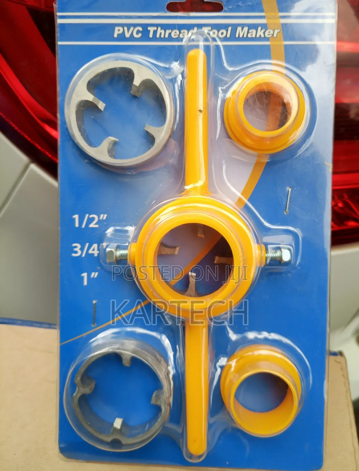 6-Piece Manual PVC Pipe Threading Tool Kit