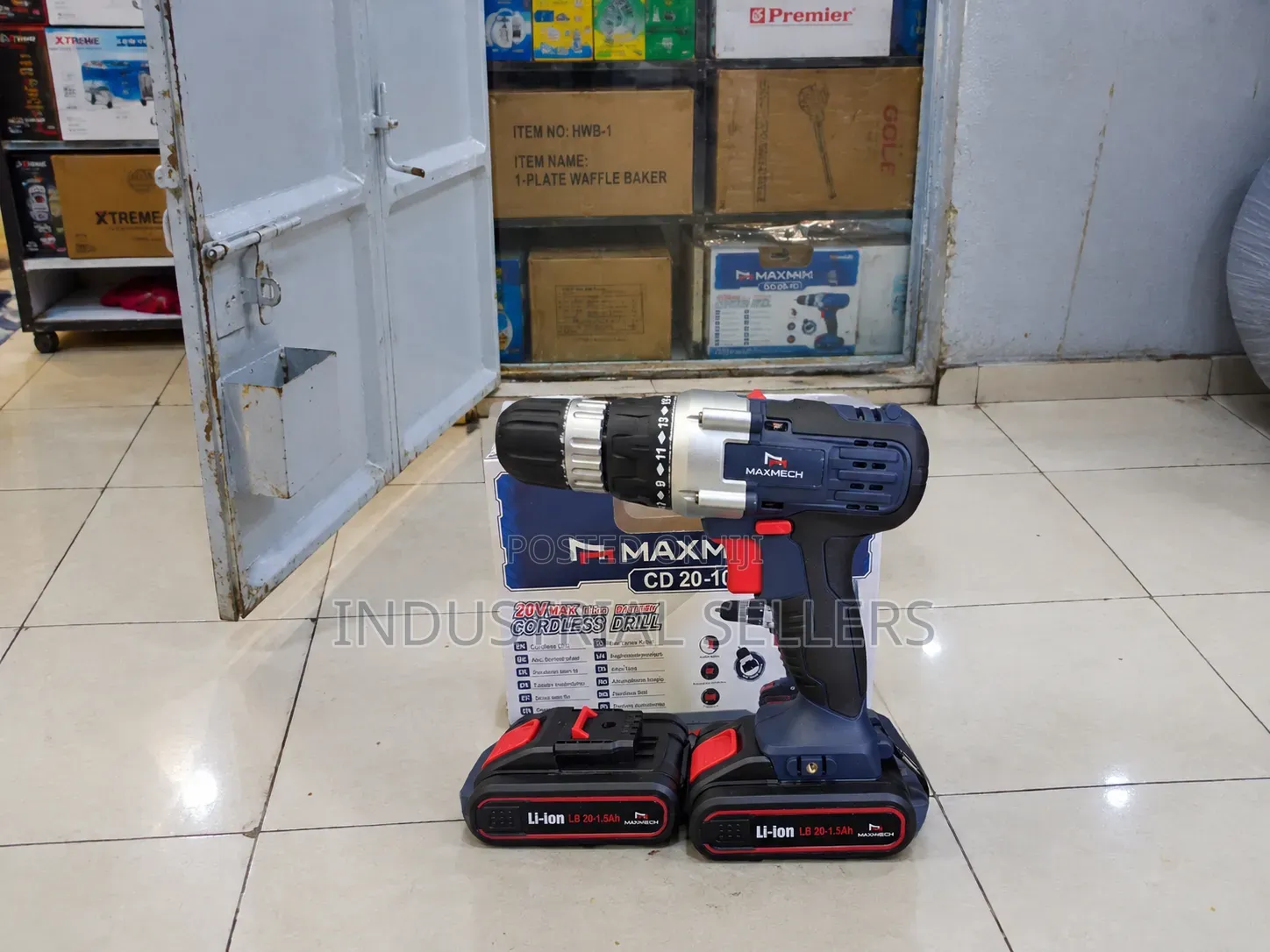 MAXMECH CD 20-10 20V Cordless Drill – Rechargeable Power Drill