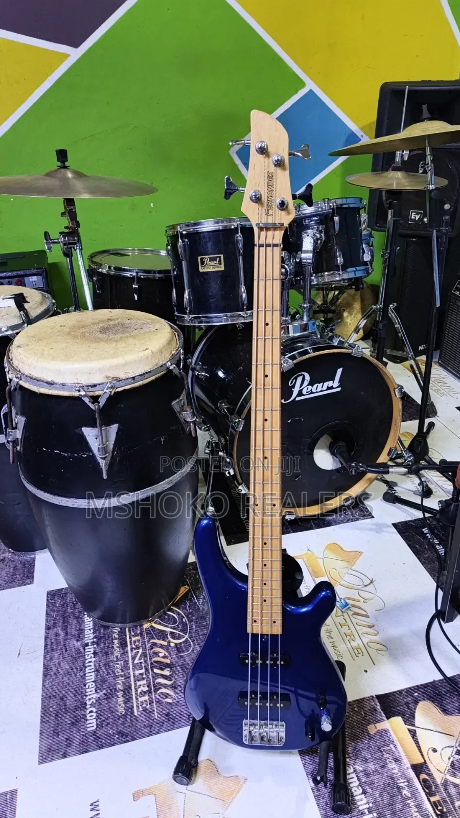 4 String Bass Guitar Produced by the Japanese Brand Fernandes Guitars.