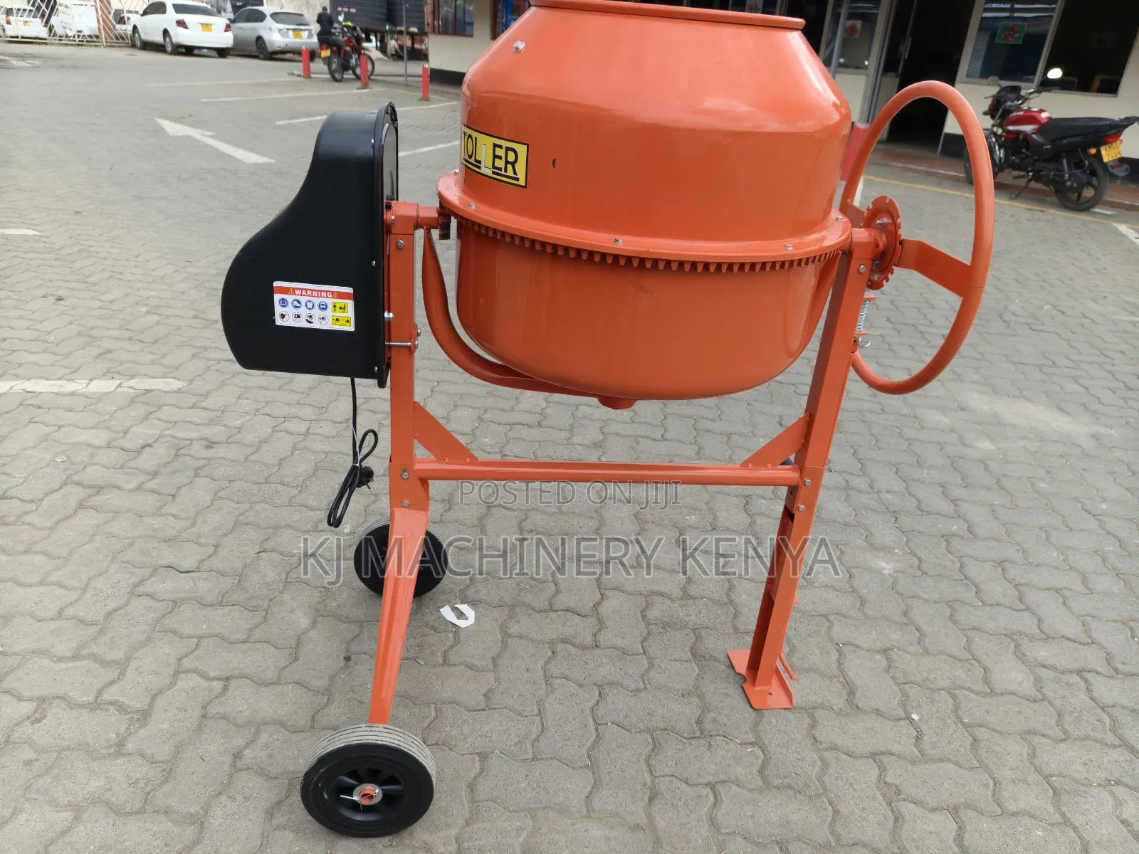 Toller Electric Concrete Mixer 200l