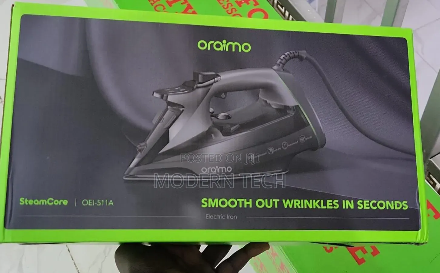 Oraimo SteamCore 2500W Powerful Steam Iron