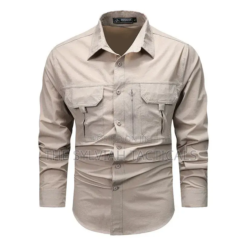 Outdoor Tactical Legit Original Waterproof Double Zip Spandex Shirt