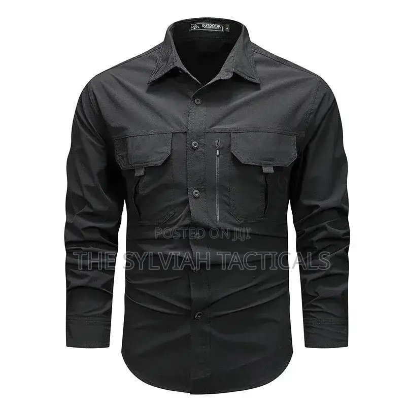 Outdoor Tactical Legit Original Waterproof Double Zip Spandex Shirt