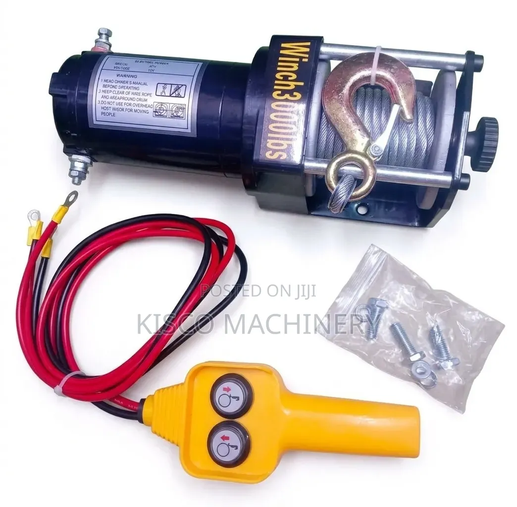 Electric Winch 1300kg/12v Electric Winch Kit