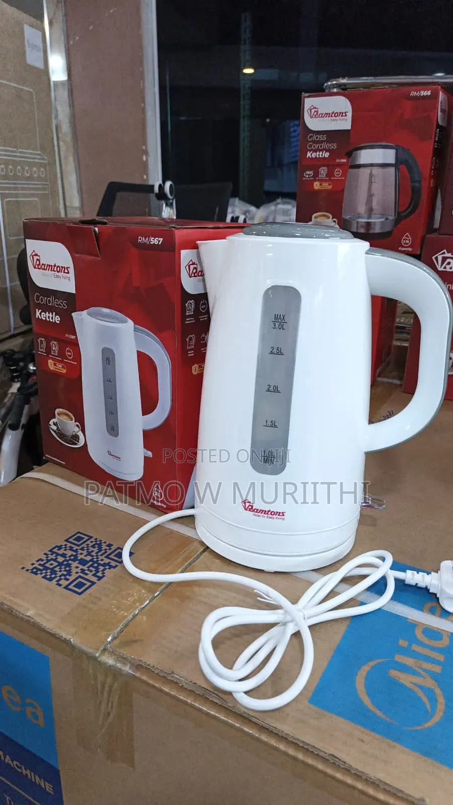 Ramtons Cordless Kettle RM/567