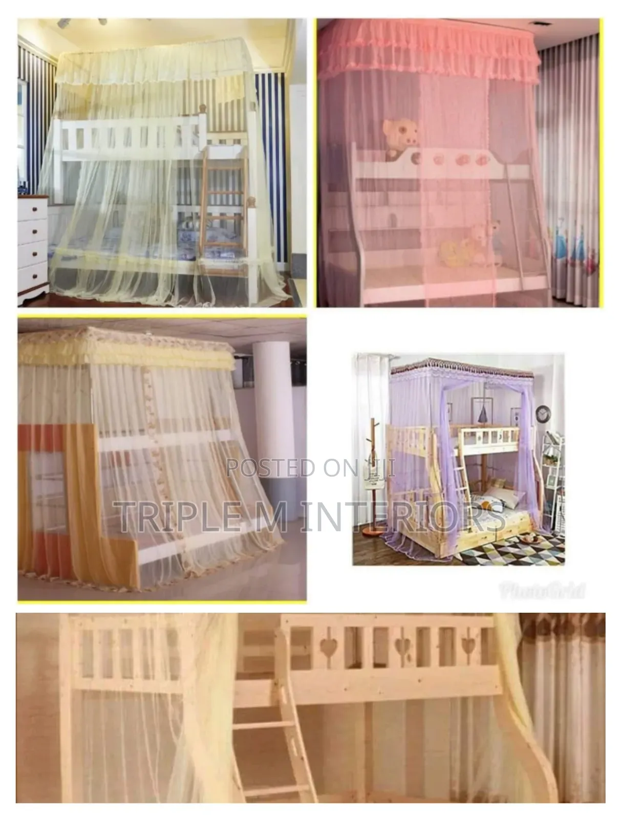 Premium Double Decker 5 by 6 Mosquito Nets