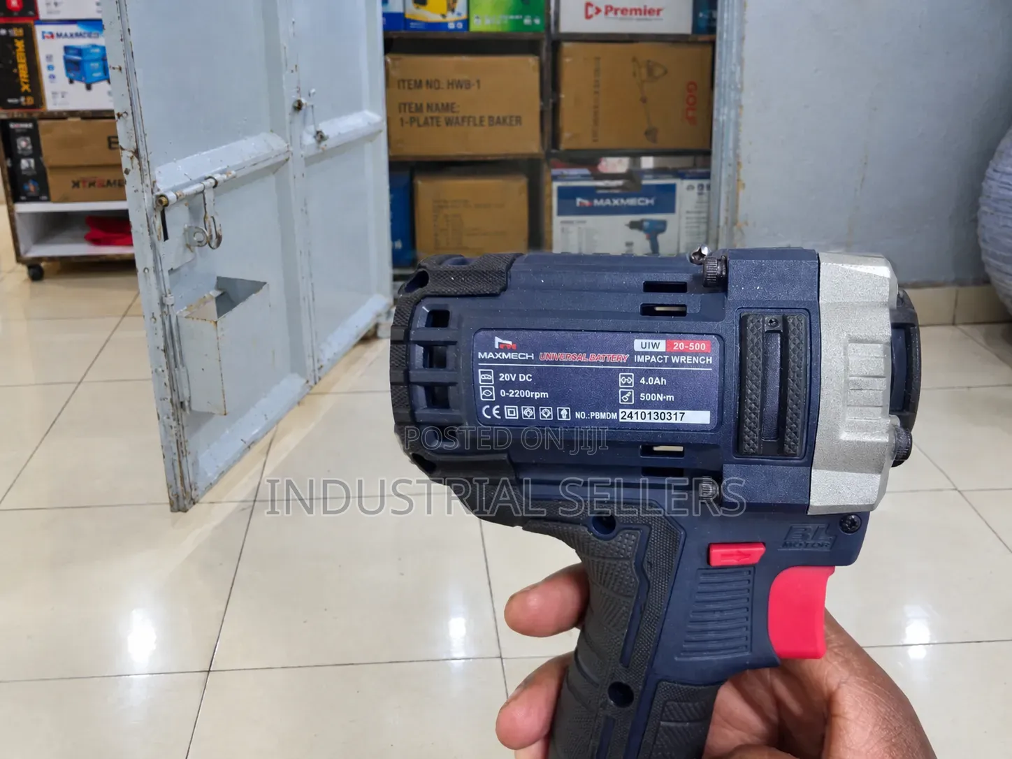 MAXMECH 20V 500Nm Cordless Impact Wrench – 4.0Ah Battery