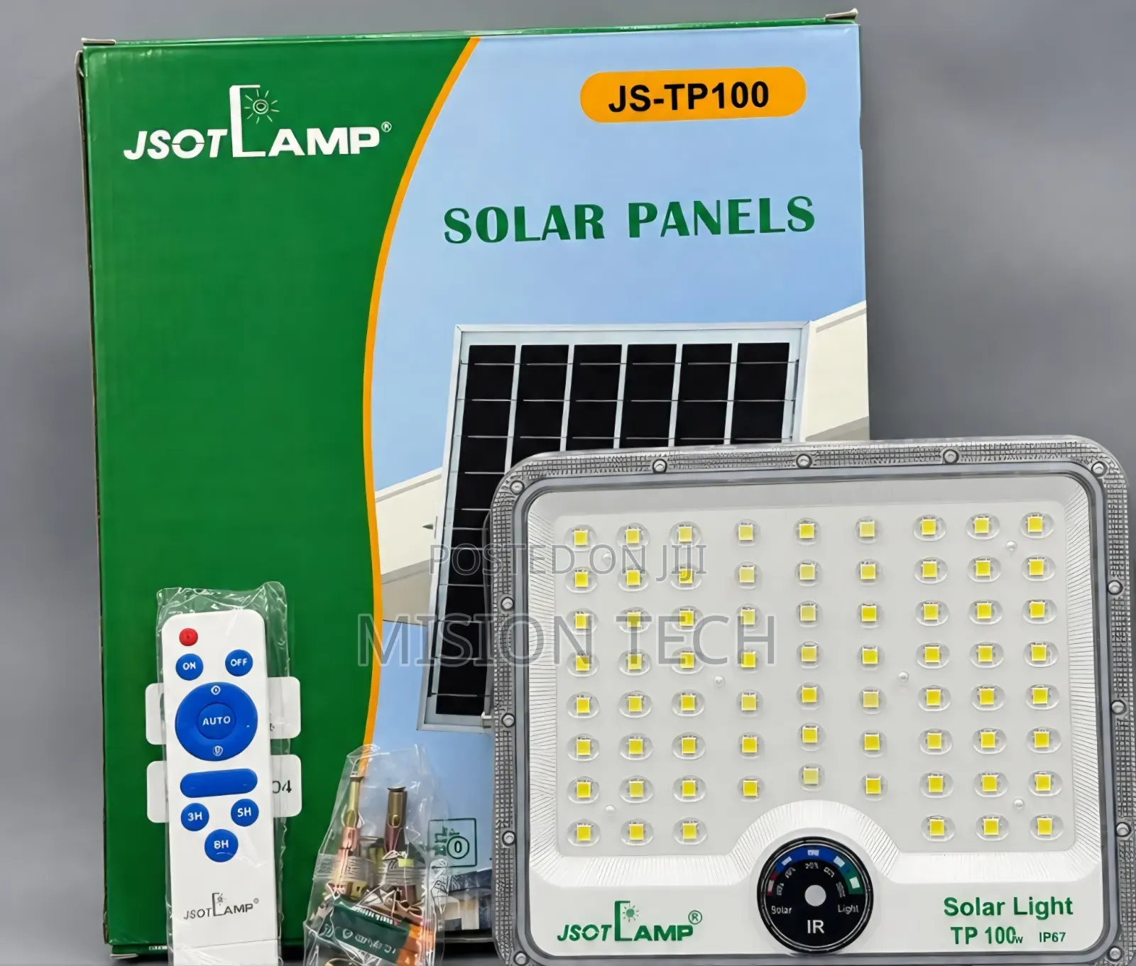 JSOT 100W Solar LED Flood Light *