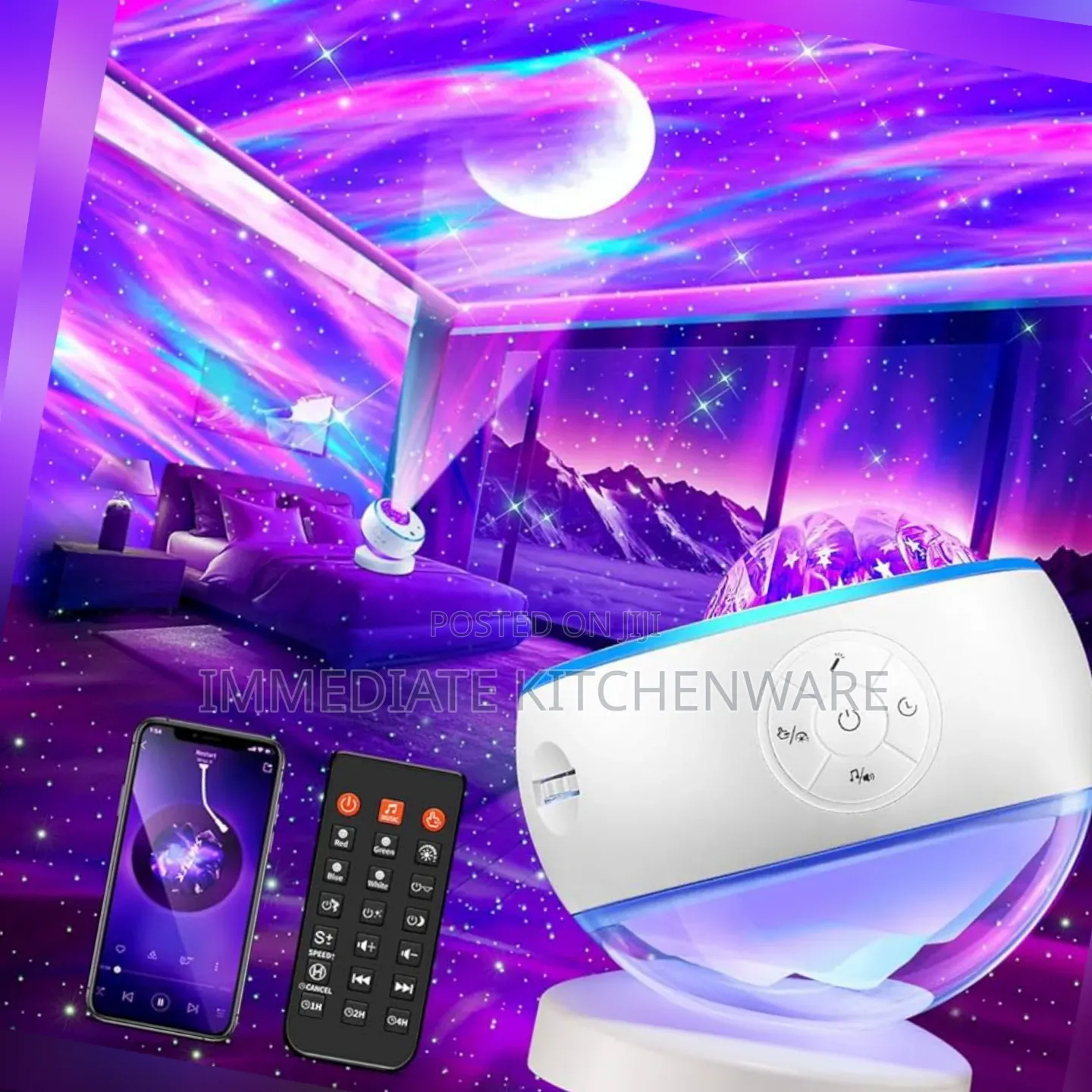 Aurora Borealis Flowing Light Dream Journey Glacial Projector