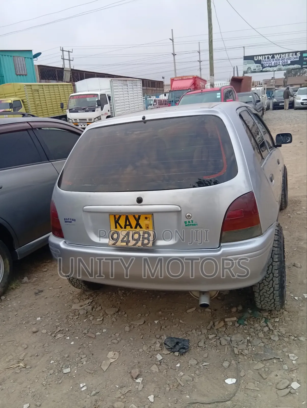 Toyota Starlet 2003 Silver