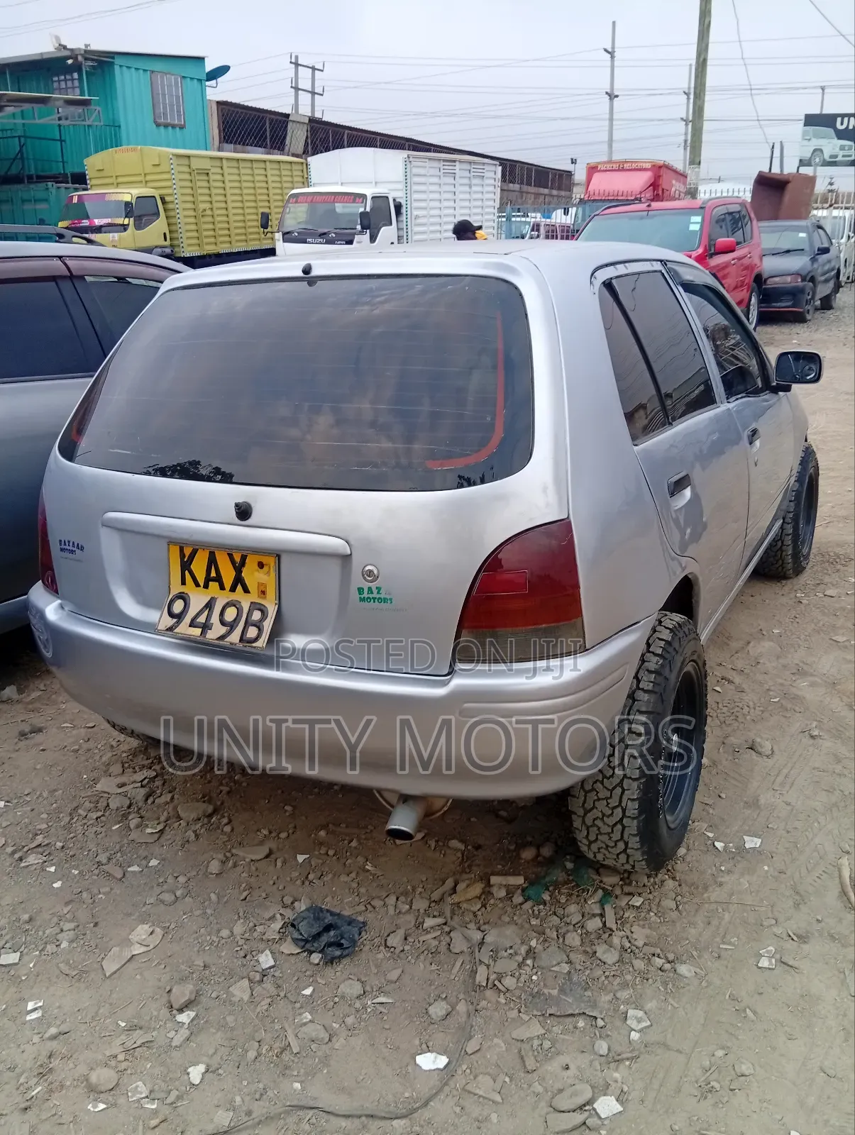 Toyota Starlet 2003 Silver