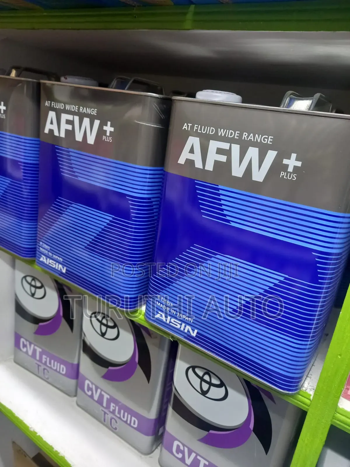 Aisin Atf AFW + Fully Synthetic Universal Gearbox Oil