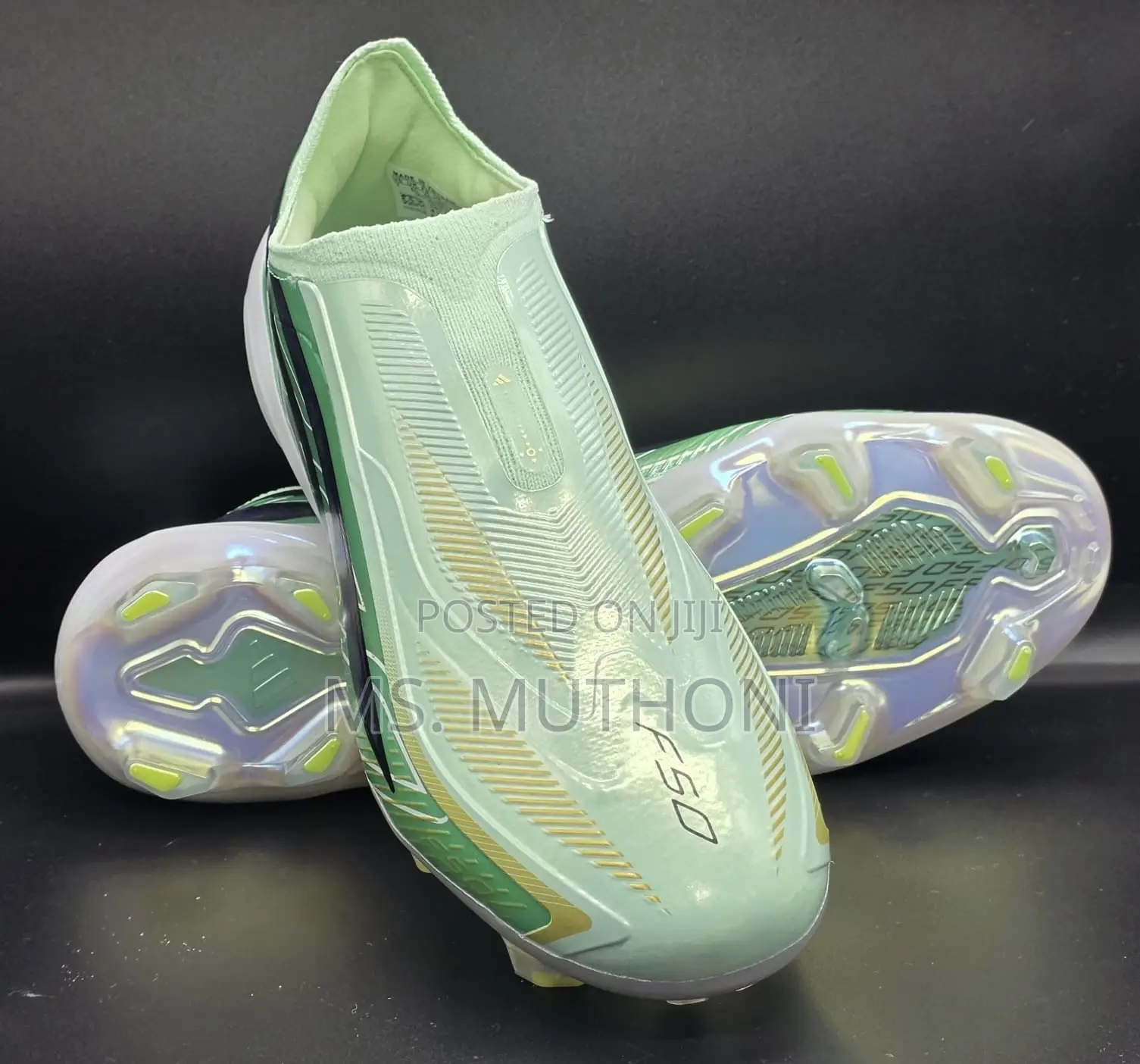 Adidas F50 Hyperfast Pulse Mint Size 40-45