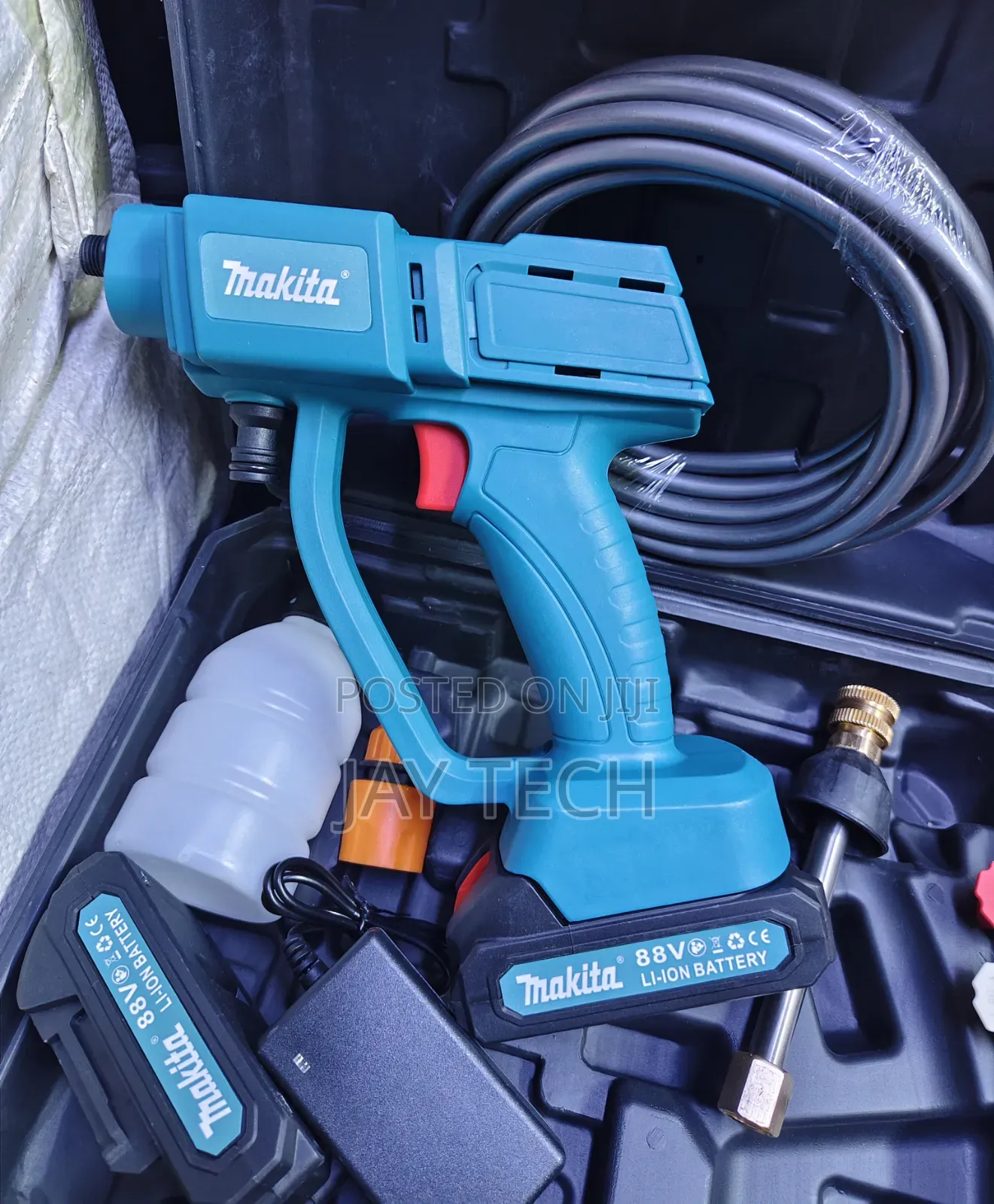 Makita Cordless Pressure Washer Portable High Power 88V Car Wash Gun