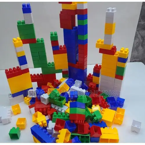 130-Piece Large Toddler Building Blocks Set,