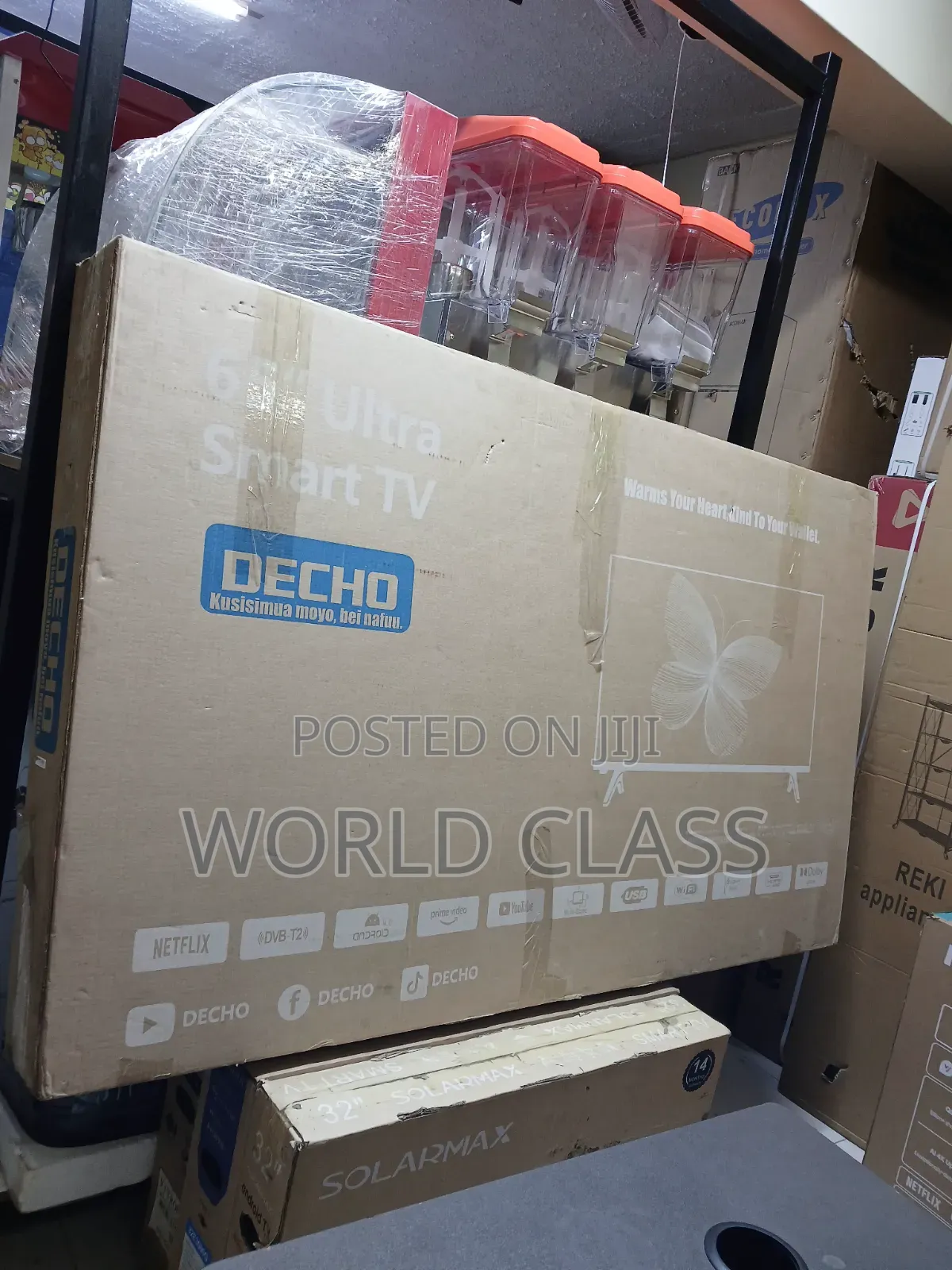 Decho 65-Inch Smart Ultra TV.