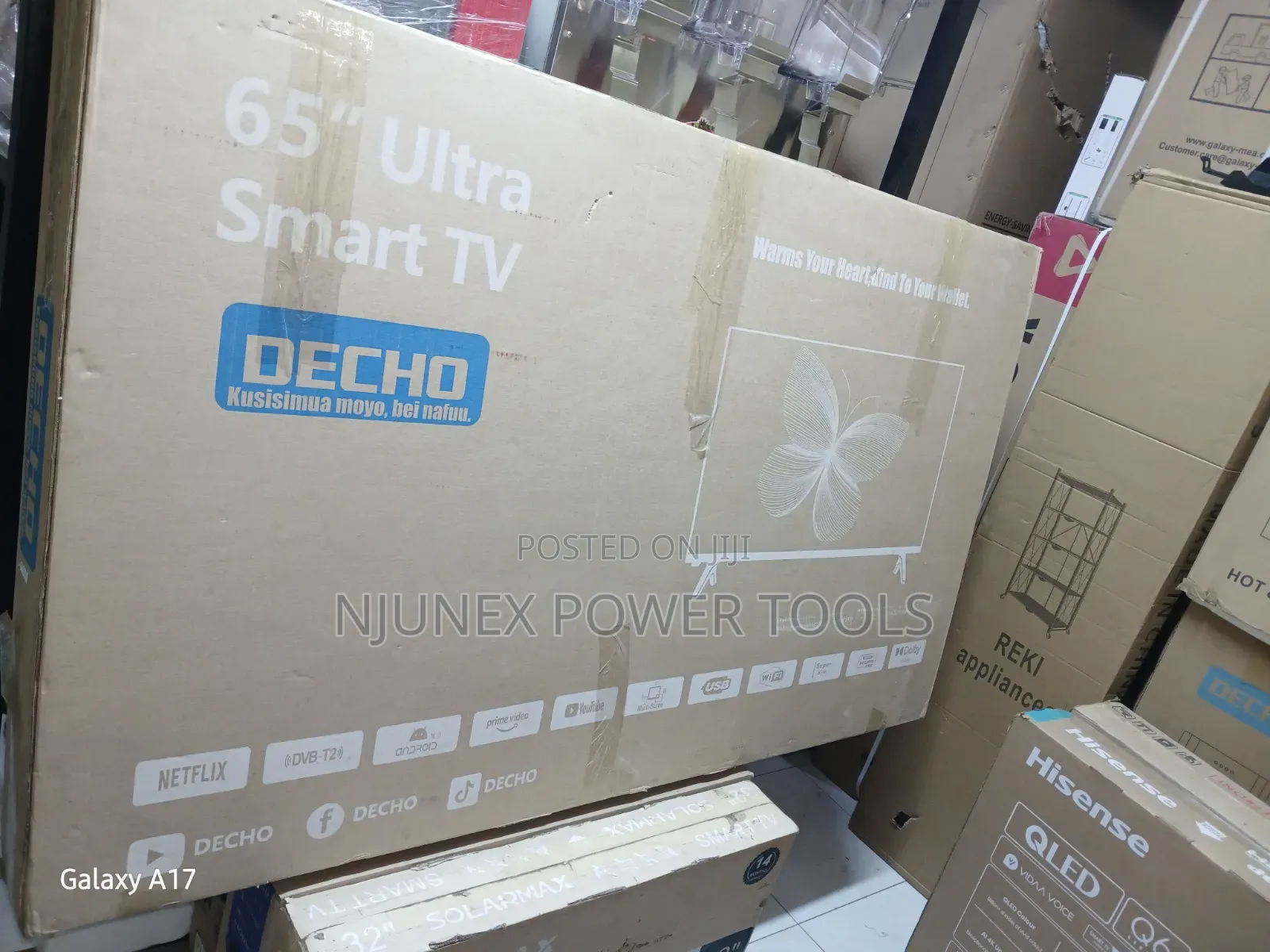 Decho 65-Inch Ultra Smart TV