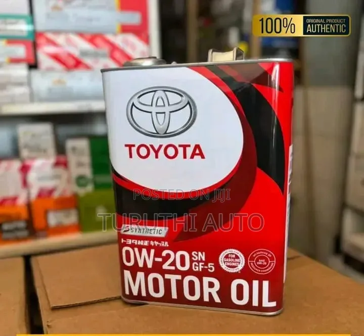 Toyota Engine Motor Oil 0w-20 Fully Synthetic