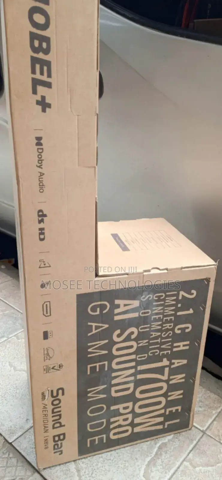 Nobel NBV8 Soundbar With Powerful Stereo Sound
