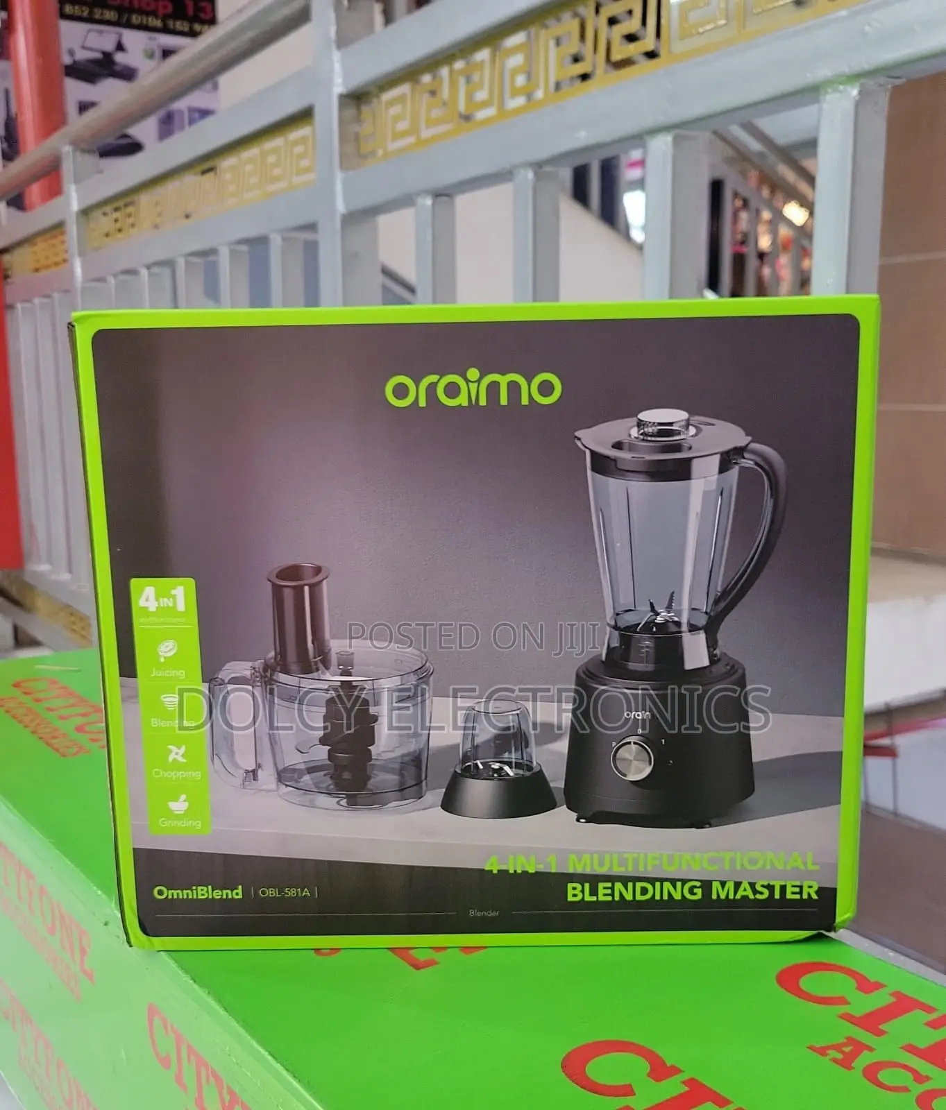 Oraimo Omniblend 1500w 4-in-1 Multifunctional Blender