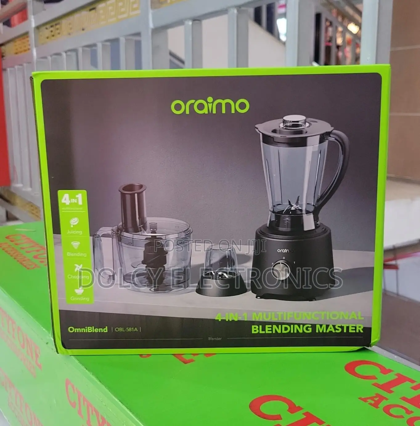 Oraimo Omniblend 1500w 4-in-1 Multifunctional Blender
