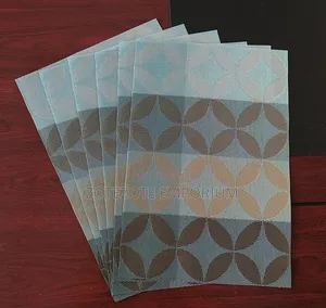6pcs Woven PVC Tablemats