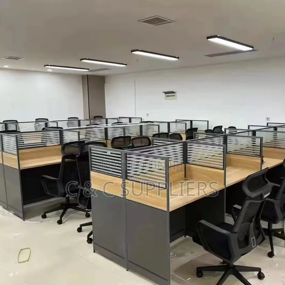 6-Seater Person Staff Office Workstation