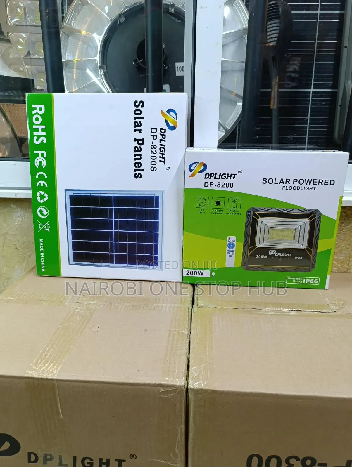 Dp8200 200w Solar Floodlight