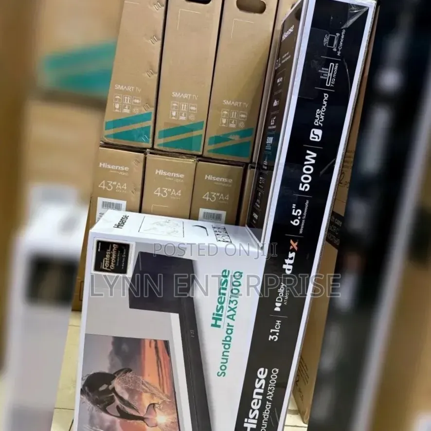 Hisense Soundbar Ax3100Q* *500W* *Wireless*