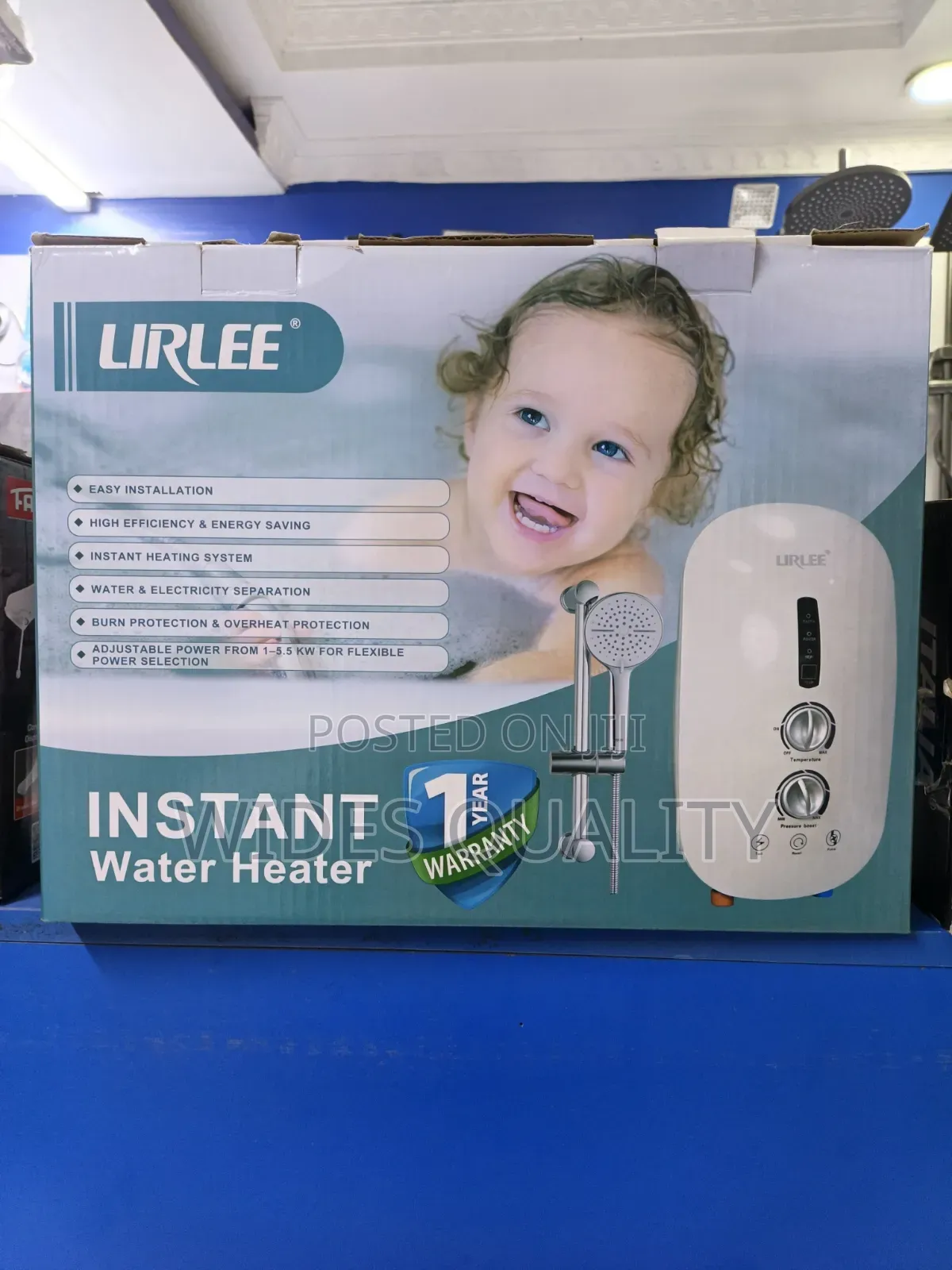 Lirlee Electric Instant Waterheater System