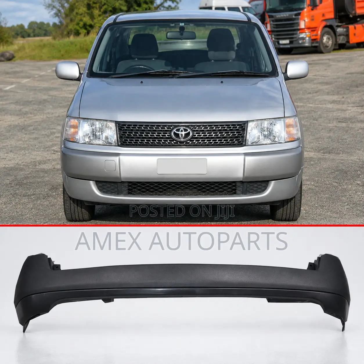 Rear Bumper Toyota Probox 02