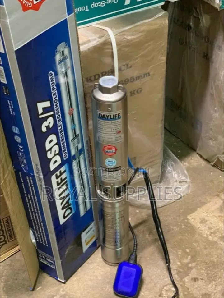 Dayliff DSD 3/7 Submersible Water Pump 0.5hp
