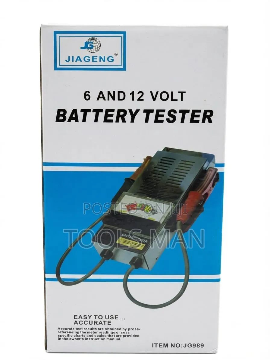 Battery Tester 6V 12V Jiageng JG989.