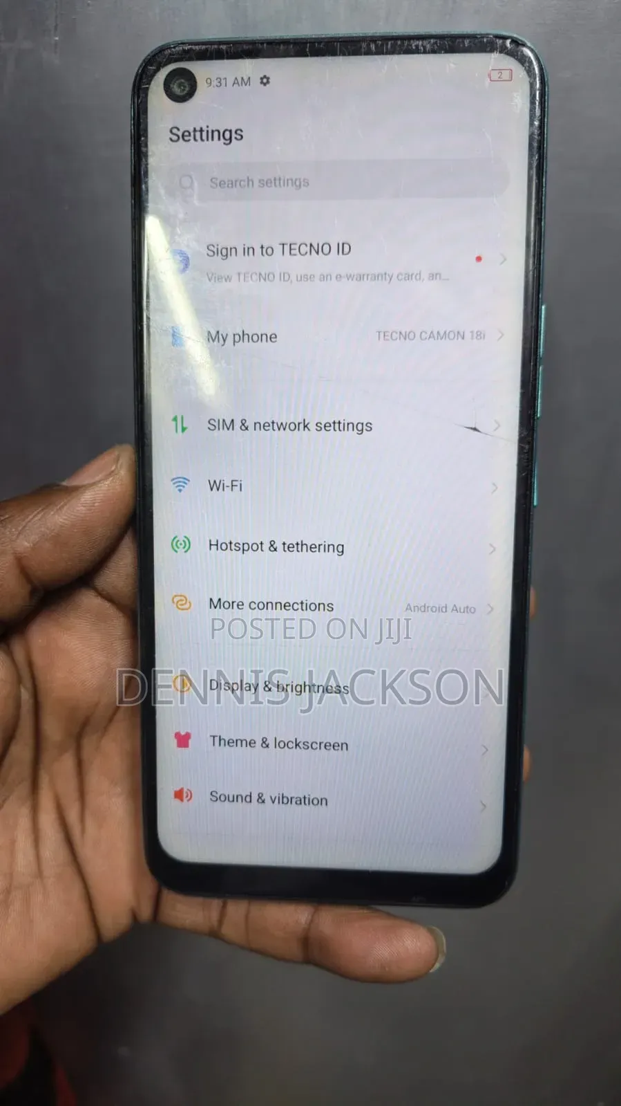 Tecno Camon 18i 128 GB Green