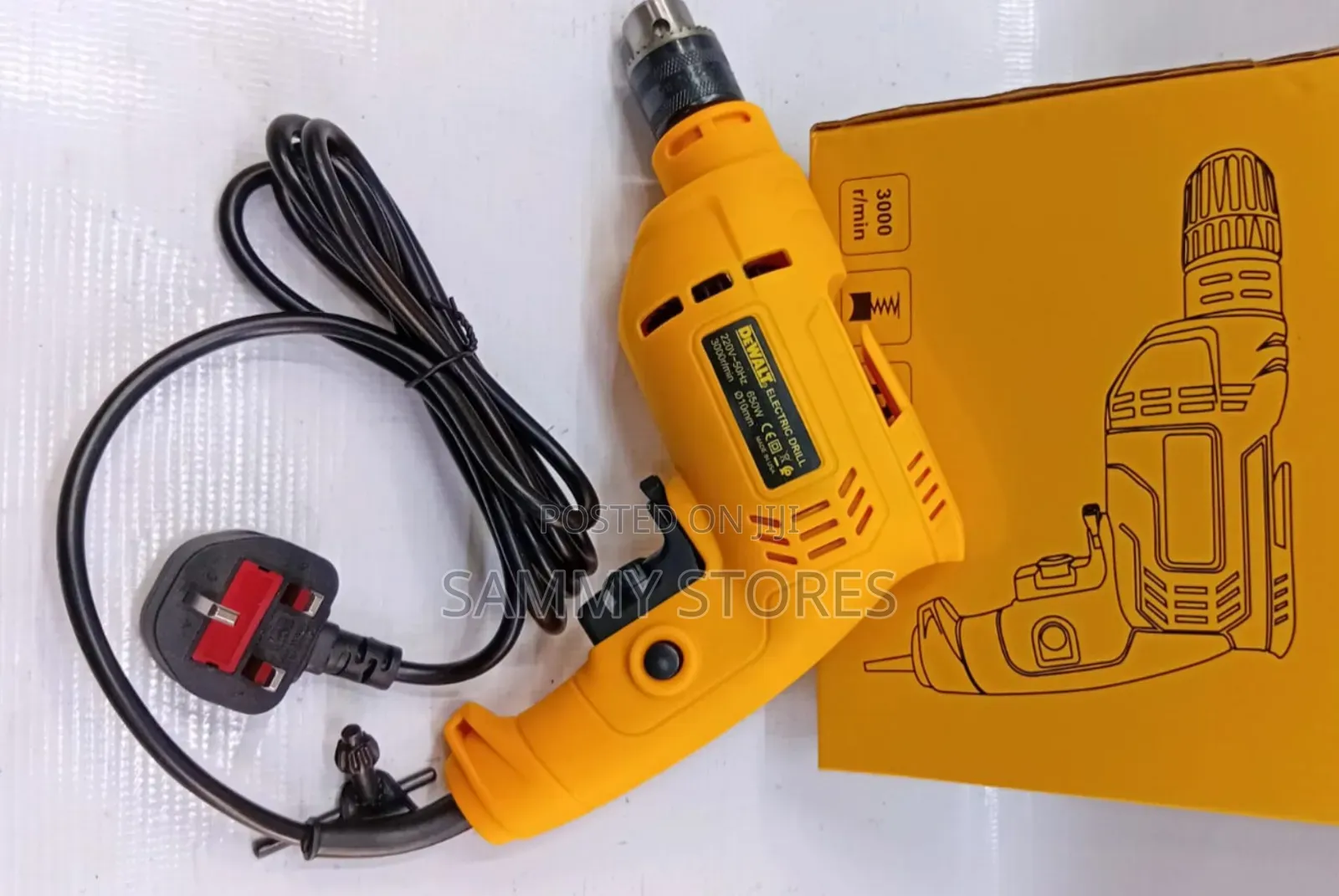 650W Corded Drill for DIY, Workshop Construction