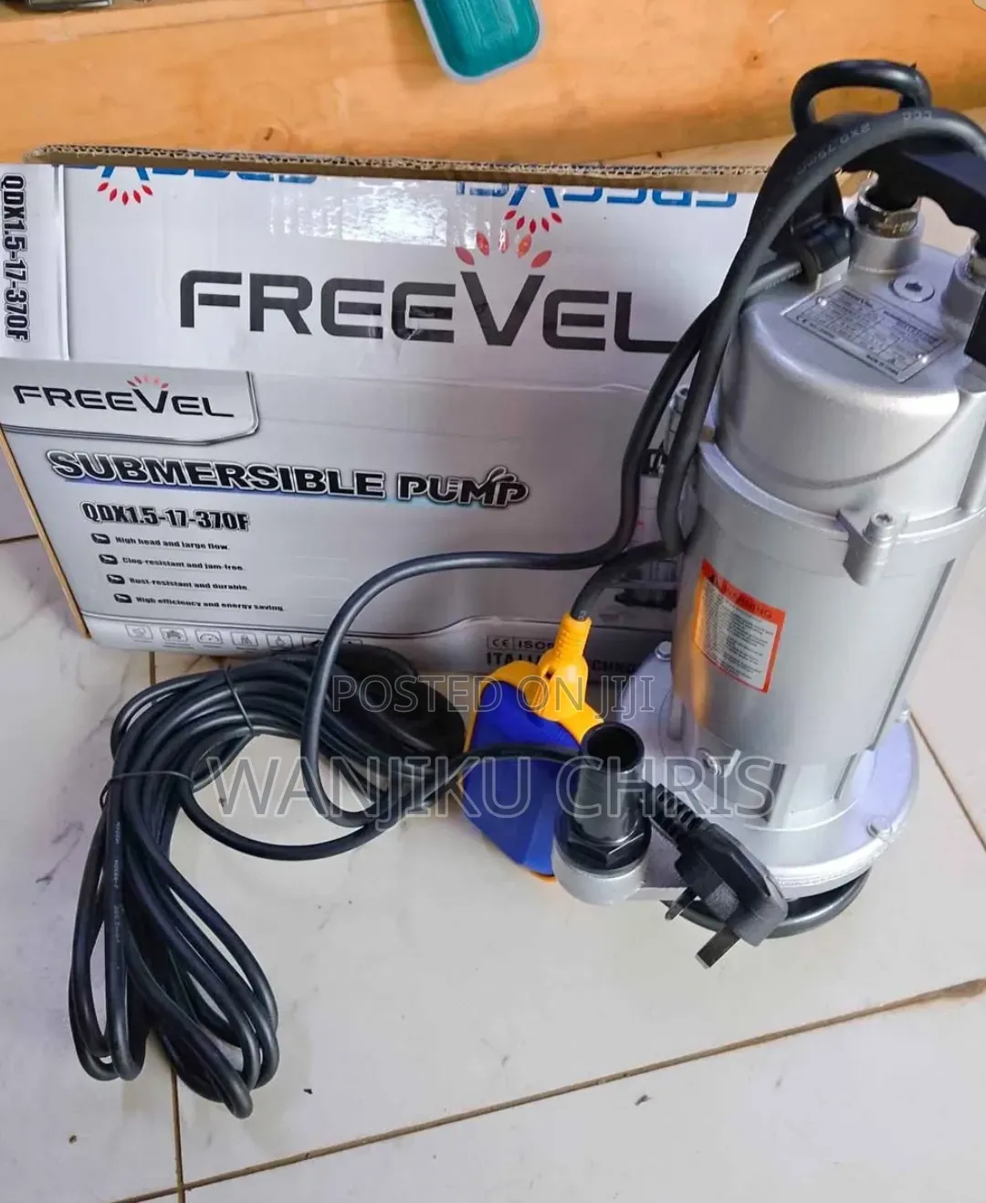 Freevel Shallow Well Submersible Water Pump 0.5hp