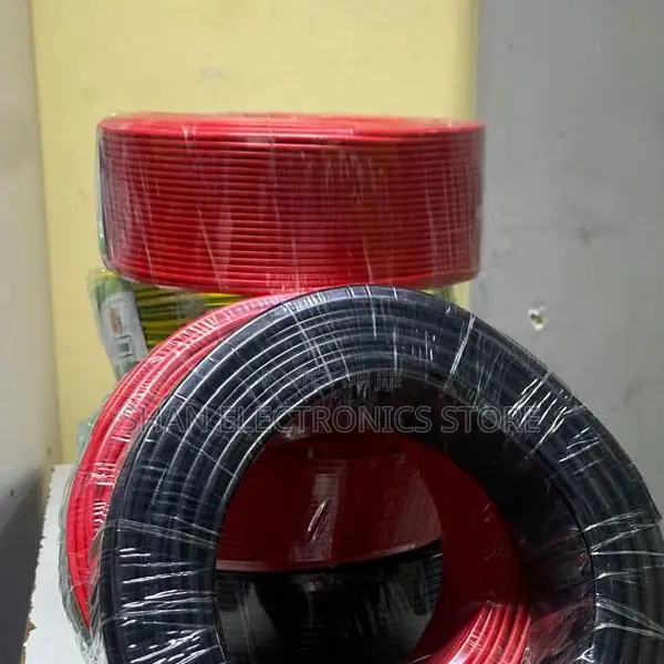 4.0mm Single Core PVC Wiring Cable - 90M Roll PVC Insulated Cable'