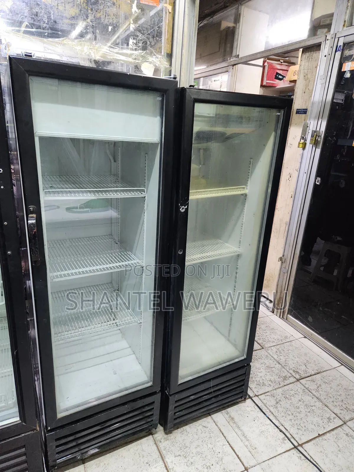 300litres Display Black Cooler Fridge