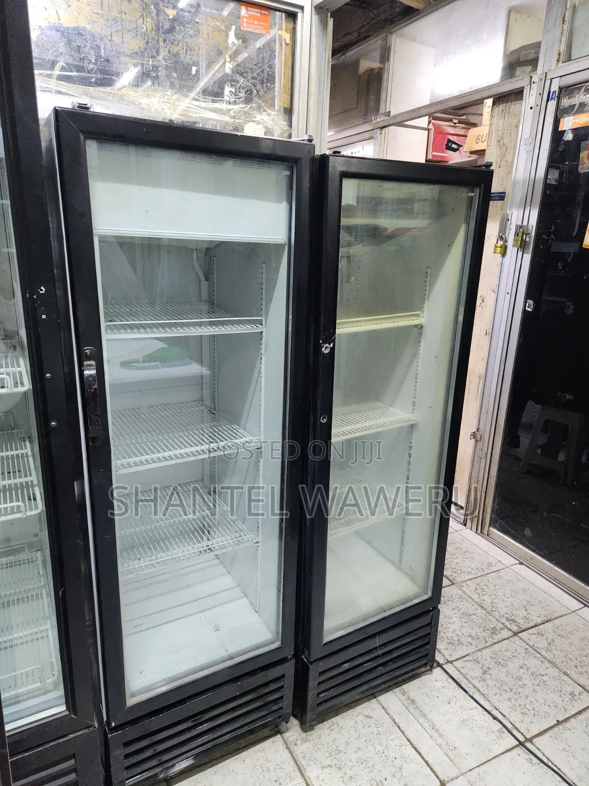 300litres Display Black Cooler Fridge