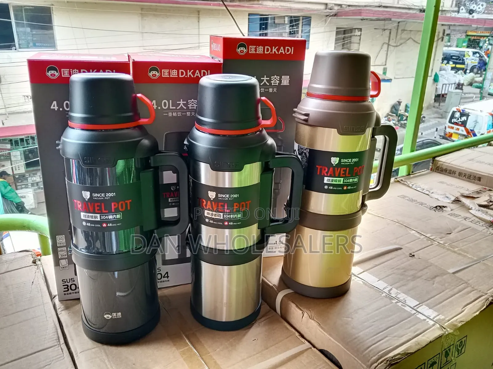 Portable 3.6 Liters Traveling Flask