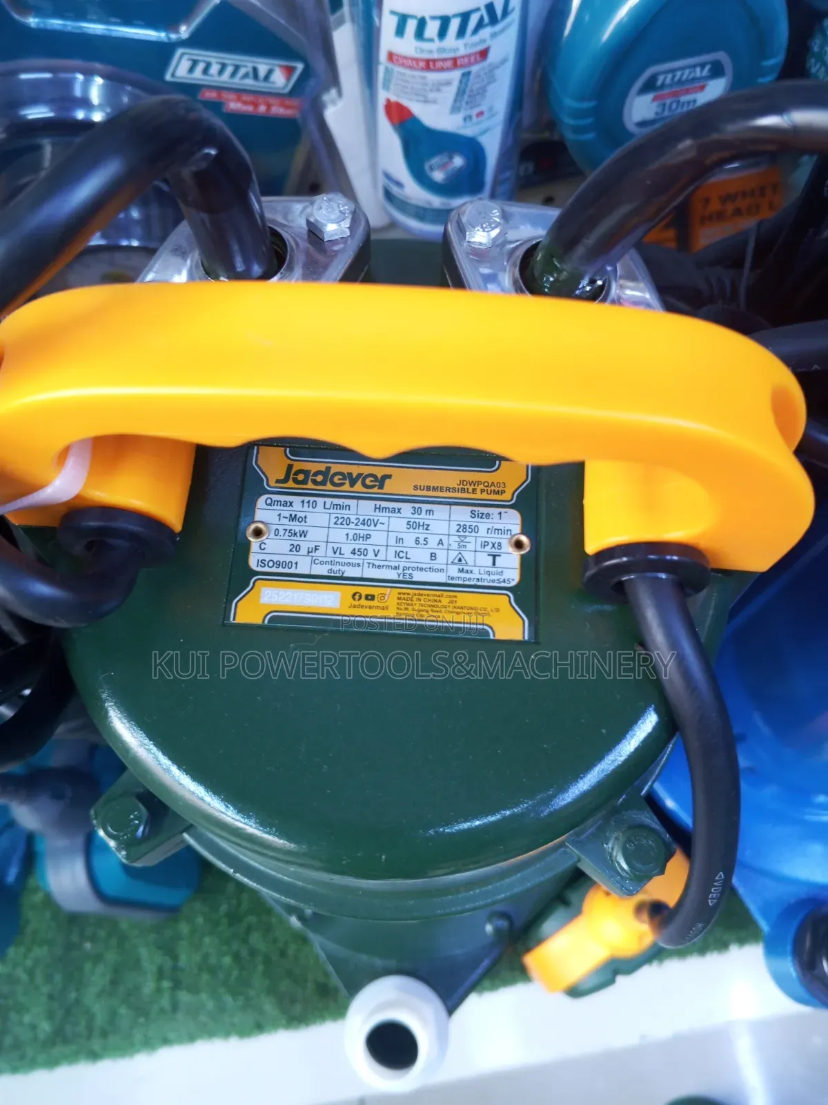 Jadever 1hp Submersible Water Pump/ 1hp Water Pump