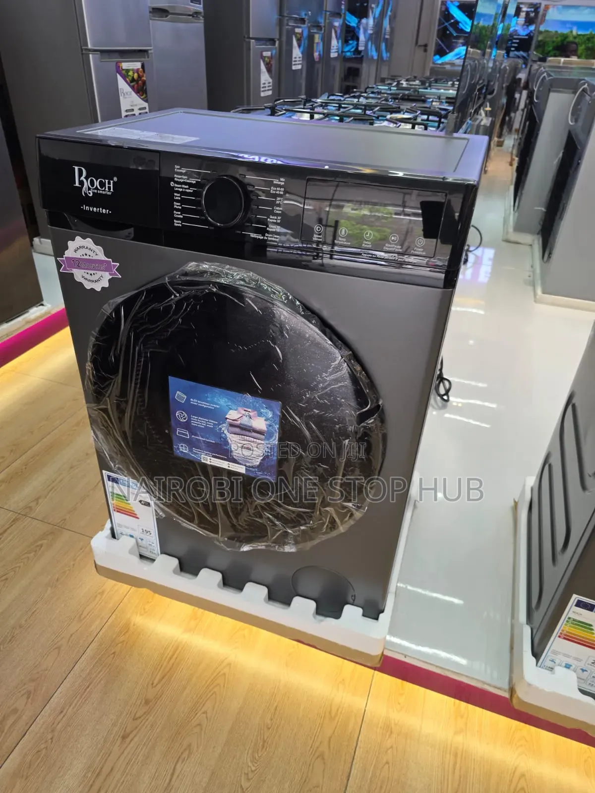 Roch Front Load Washing Machine Wash and Dry