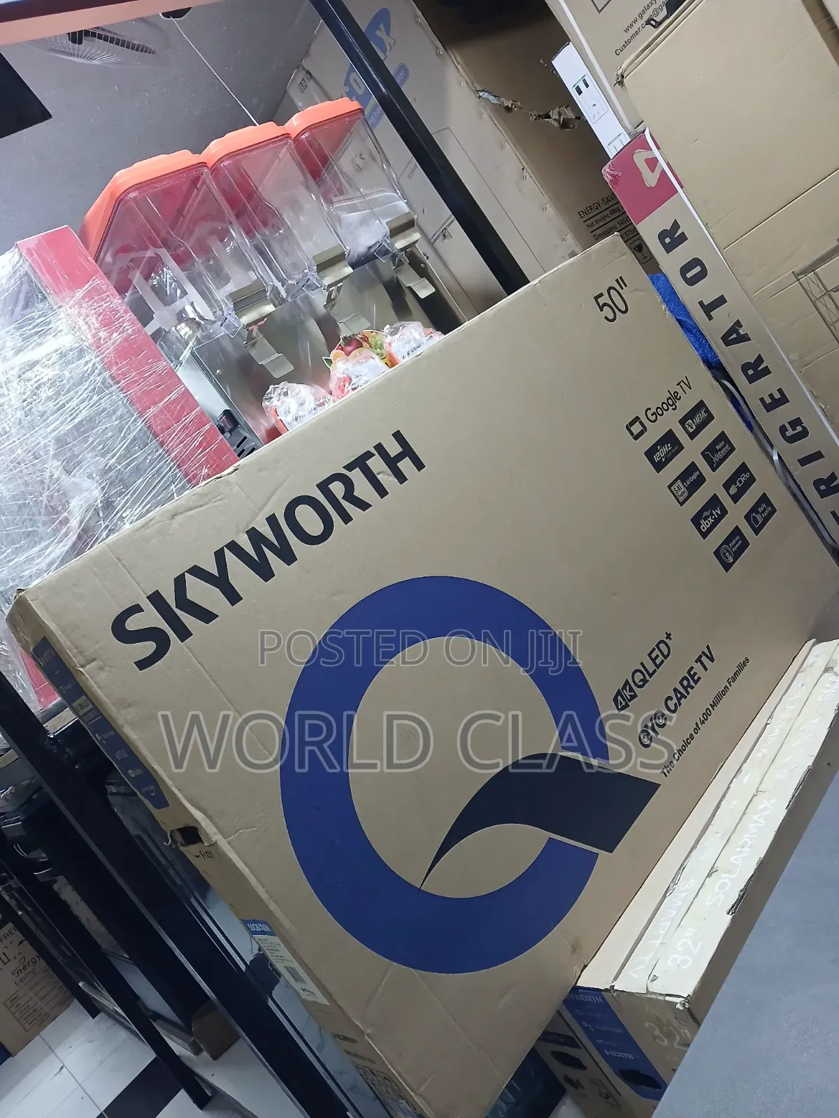 Skyworth 50" QLED+ Eye Care Google TV,