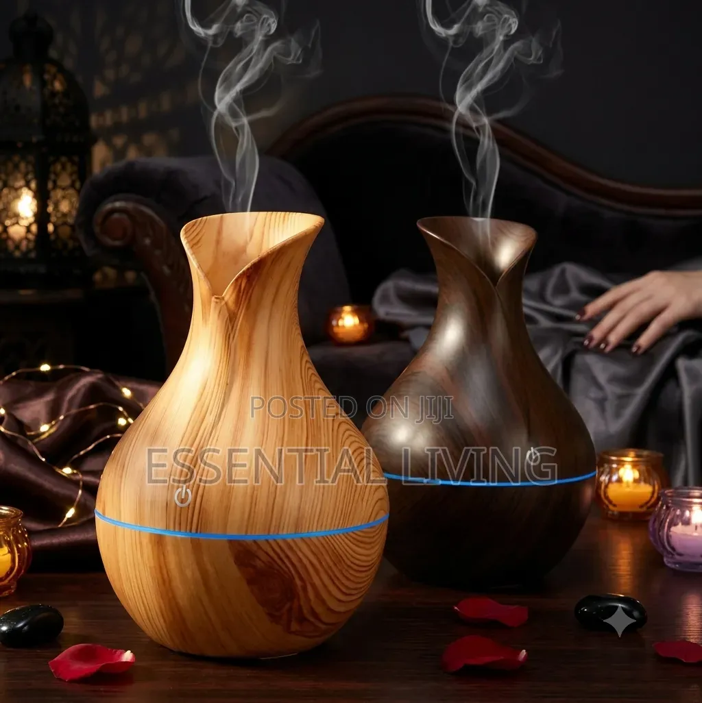 Humidifier Diffuser Essential Oil - Vase Design