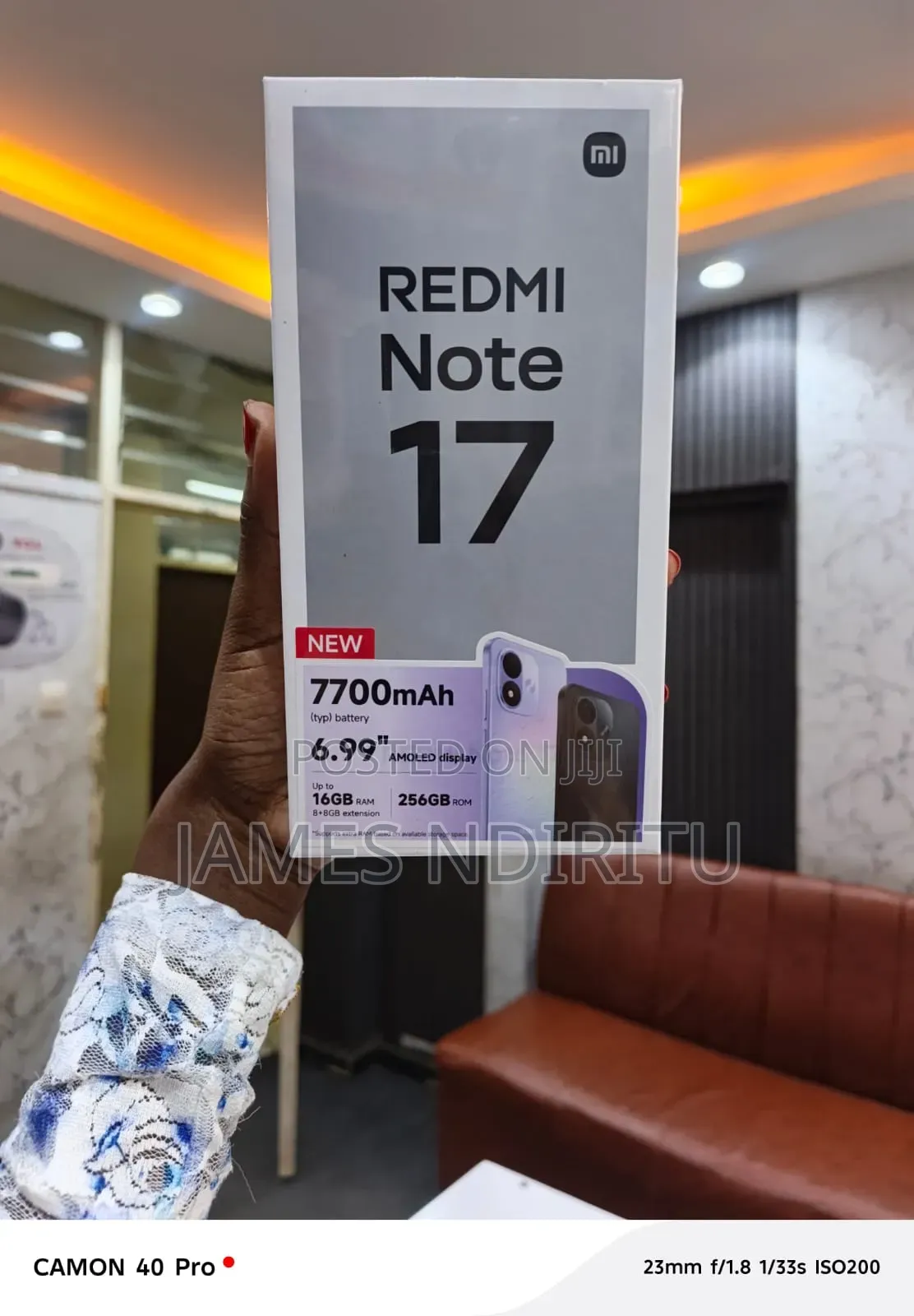 New Xiaomi Redmi Note 17 256 GB Blue