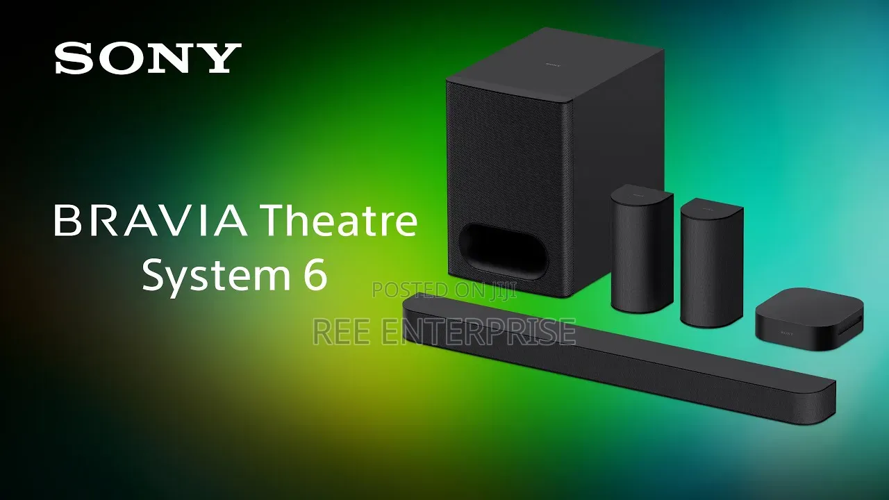 Sony Theatre 6 Quality Bass System