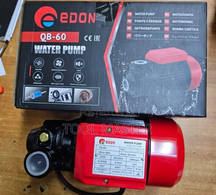 Edon QB-60 Water Pump/Peripheral Water Booster Pump