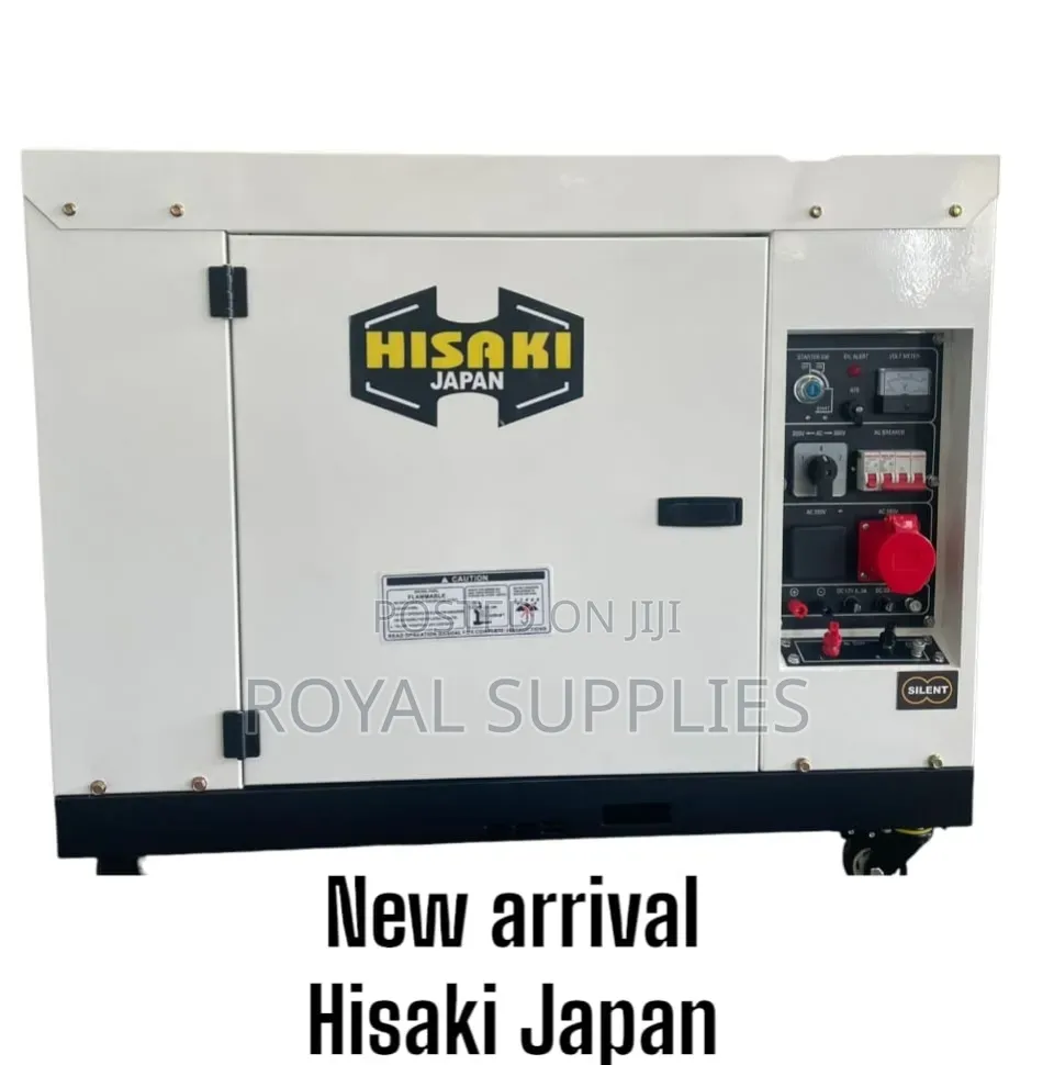 Hisaki Japan 15kva Silent Diesel Generator With Ats