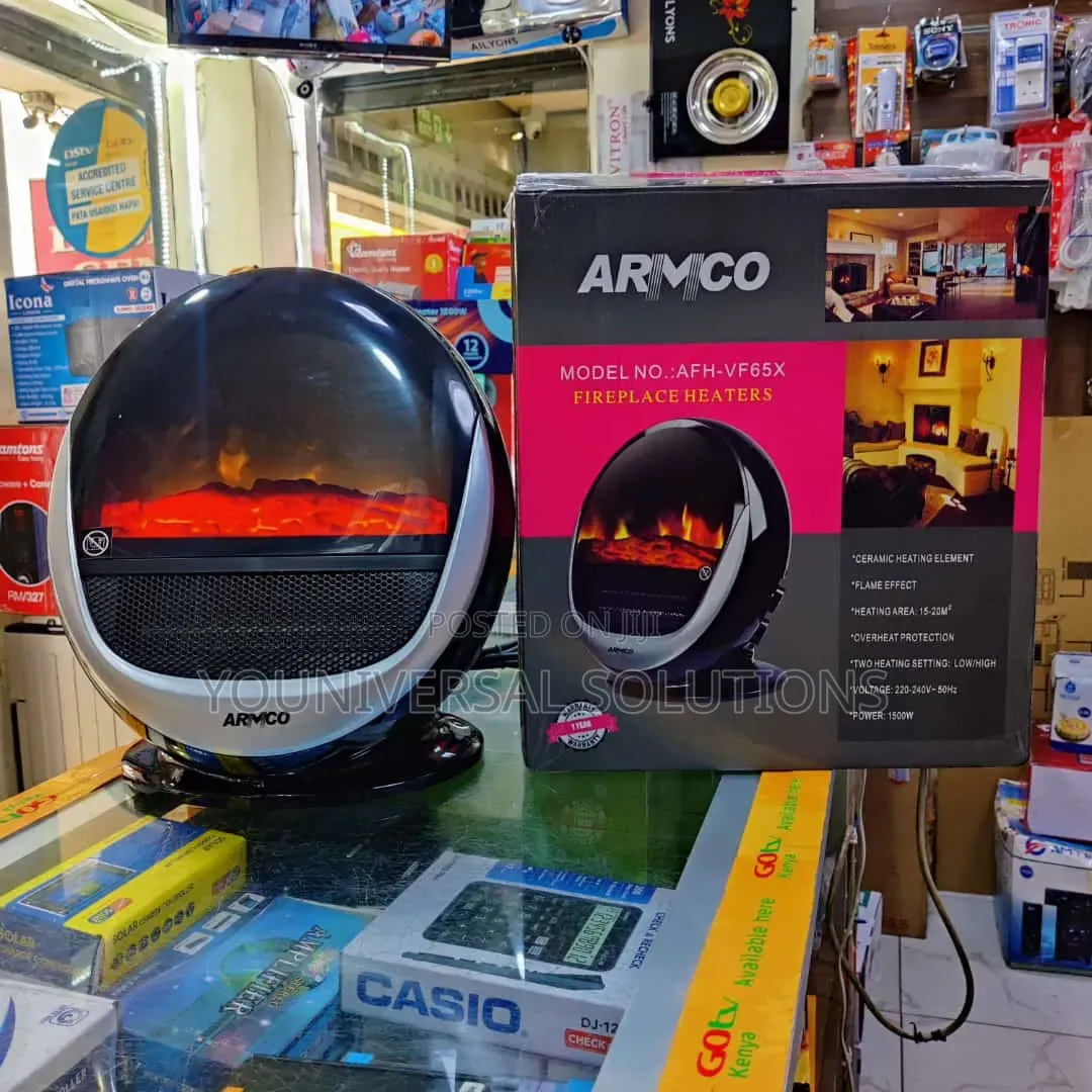 *Armco Fireplace Ceramic Heater
