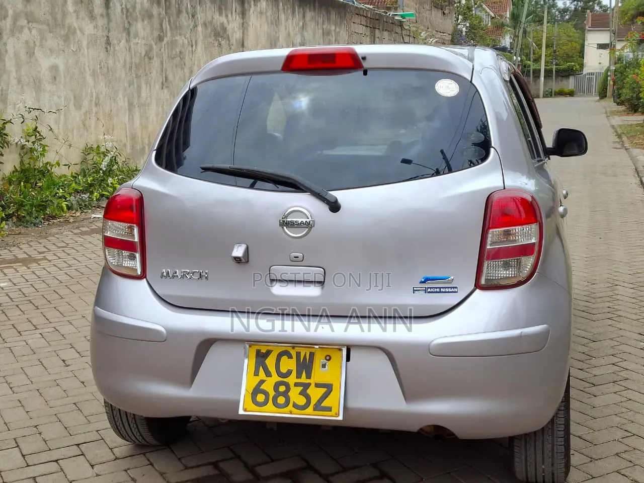 Nissan March 2012 Silver